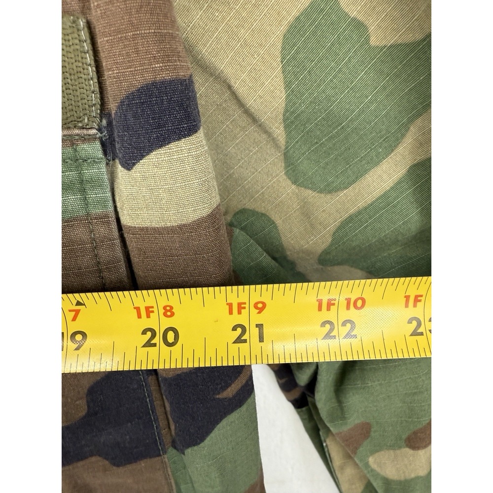 Vintage US Army M81 Woodland Camo BDU Coat Size Medium Short - Picture 5 of 6